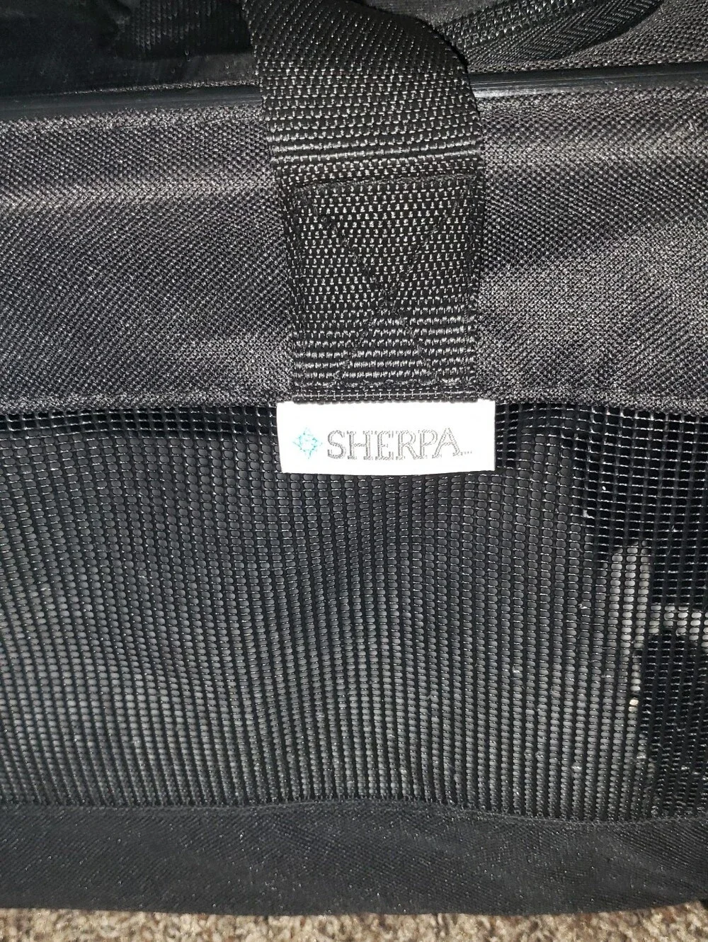 Sherpa Everyday Soft Pet Carrier Medium Black Airline Travel Cat Dog
